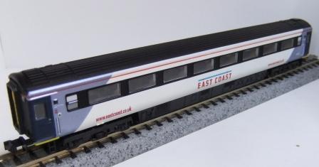 2P-005-820 Mk3 HST 1st class East Coast (image for) 2P-005-820 Mk3 HST 1st class East Coast